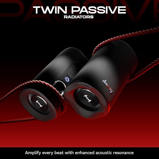 daWg Banger 50 Bluetooth 18W Portable Speaker, Upto 9Hrs Backup, IPX5